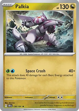 Palkia 136/191 - [SV08 Surging Sparks] Holofoil