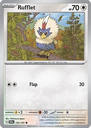 Rufflet 152/191 - [SV08 Surging Sparks]