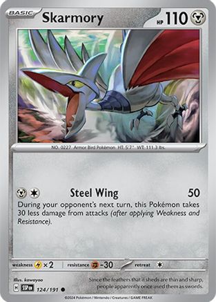 Skarmory 124/191 - [SV08 Surging Sparks]