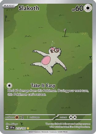 Slakoth 212/191 - [SV08 Surging Sparks] Holofoil