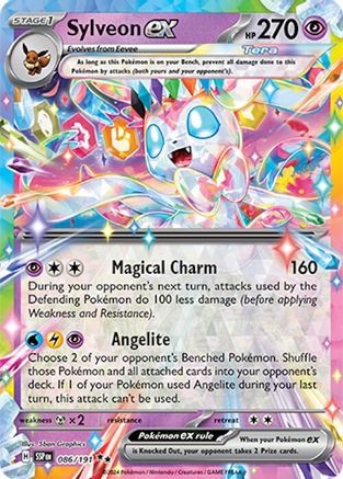 Sylveon ex 86/191 - [SV08 Surging Sparks] Holofoil