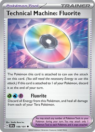 Technical Machine: Fluorite 188/191 - [SV08 Surging Sparks] Reverse Holofoil