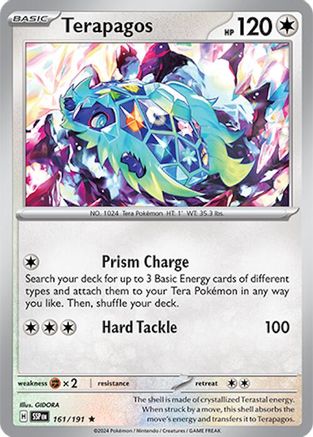 Terapagos 161/191 - [SV08 Surging Sparks] Reverse Holofoil