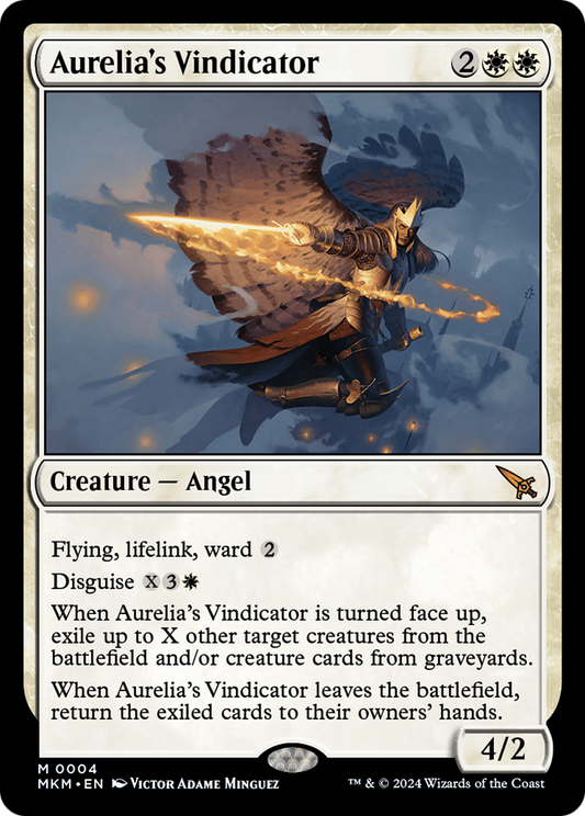 Aurelia's Vindicator (MKM-004) - [Murders at Karlov Manor] Foil