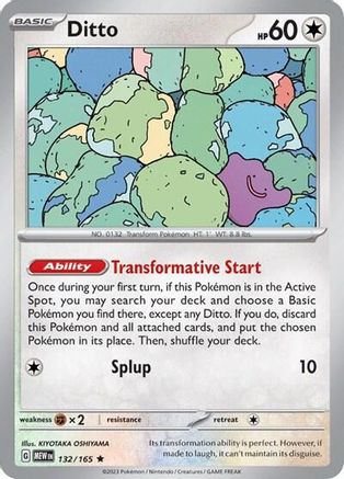Ditto - 132/165 132 - [Deck Exclusives]