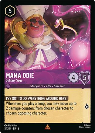 Mama Odie - Solitary Sage (57/204)  - Azurite Sea