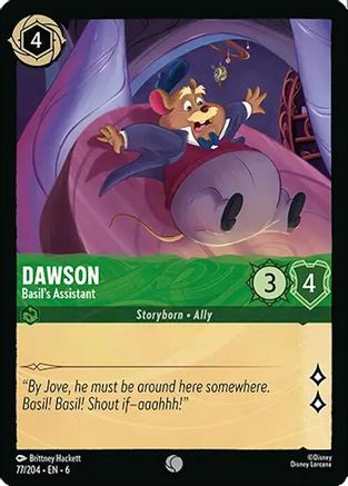 Dawson - Basil's Assistant (77/204)  - Azurite Sea