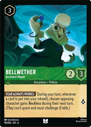 Bellwether - Assistant Mayor (90/204)  - Azurite Sea