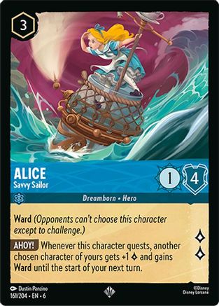 Alice - Savvy Sailor (161/204)  - Azurite Sea