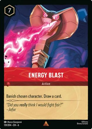 Energy Blast (131/204) Cold Foil - Azurite Sea