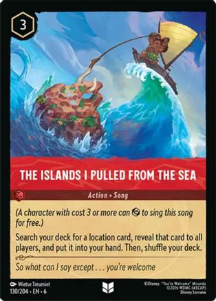 The Islands I Pulled From The Sea (130/204)  - Azurite Sea