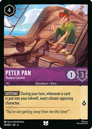 Peter Pan - Shadow Catcher (58/204)  - Azurite Sea