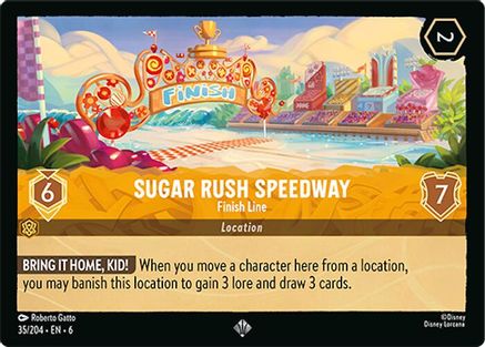 Sugar Rush Speedway - Finish Line (35/204)  - Azurite Sea