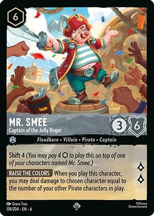 Mr. Smee - Captain of the Jolly Roger (176/204)  - Azurite Sea