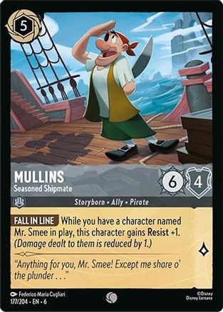 Mullins - Seasoned Shipmate (177/204)  - Azurite Sea