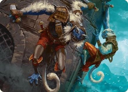 Goblin Boarders Art Card (11/54) (ASFDN-011) - [Art Series: Foundations]