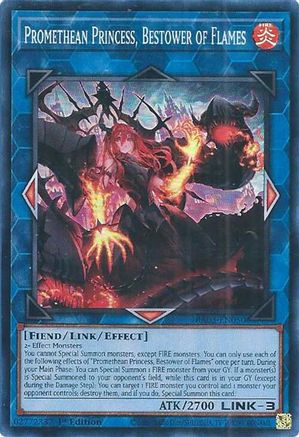 Promethean Princess, Bestower of Flames (RA03-EN050) - Quarter Century Bonanza 1st Edition