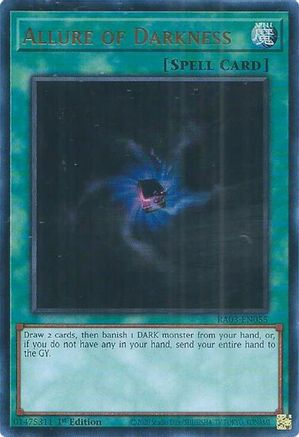 Allure of Darkness (UR) (RA03-EN055) - Quarter Century Bonanza 1st Edition