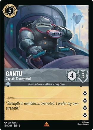 Gantu - Captain Crankyhead (189/204)  - Azurite Sea