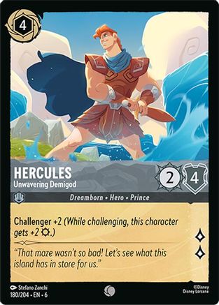 Hercules - Unwavering Demigod (180/204)  - Azurite Sea