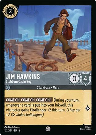 Jim Hawkins - Stubborn Cabin Boy (173/204)  - Azurite Sea