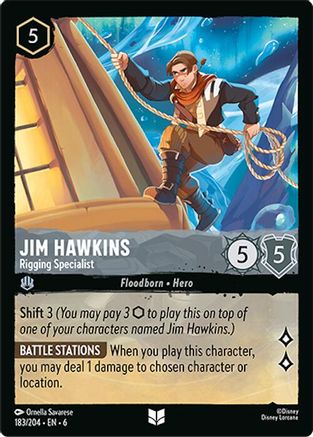 Jim Hawkins - Rigging Specialist (183/204)  - Azurite Sea