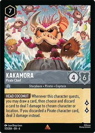 Kakamora - Pirate Chief (172/204)  - Azurite Sea