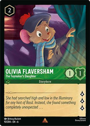 Olivia Flaversham - The Toymaker's Daughter (92/204)  - Azurite Sea