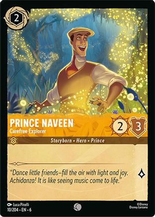 Prince Naveen - Carefree Explorer (10/204)  - Azurite Sea