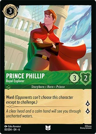 Prince Phillip - Royal Explorer (83/204)  - Azurite Sea