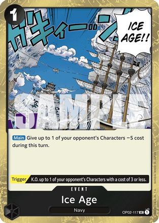 Ice Age (Jolly Roger Foil) (OP02-117) - Premium Booster -The Best-