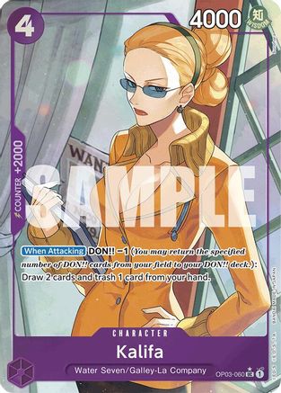 Kalifa (Full Art) (OP03-060) - Premium Booster -The Best-