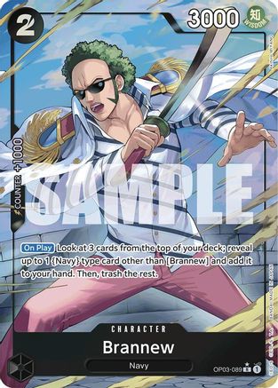 Brannew (Alternate Art) (OP03-089) - Premium Booster -The Best-