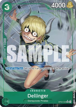 Dellinger (Full Art) (OP04-029) - Premium Booster -The Best-