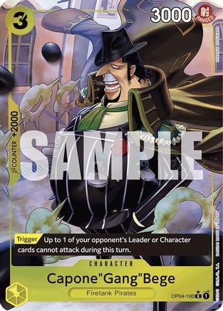 Capone"Gang"Bege (OP04-100) (Full Art) (OP04-100) - Premium Booster -The Best-