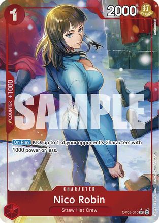 Nico Robin (Full Art) (OP05-010) - Premium Booster -The Best-