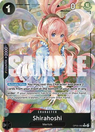 Shirahoshi (OP05-082) (Alternate Art) (OP05-082) - Premium Booster -The Best-