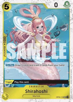 Shirahoshi (OP03-116) (Jolly Roger Foil) (OP03-116) - Premium Booster -The Best-