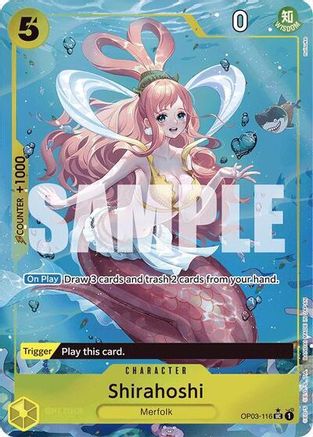 Shirahoshi (OP03-116) (Full Art) (OP03-116) - Premium Booster -The Best-