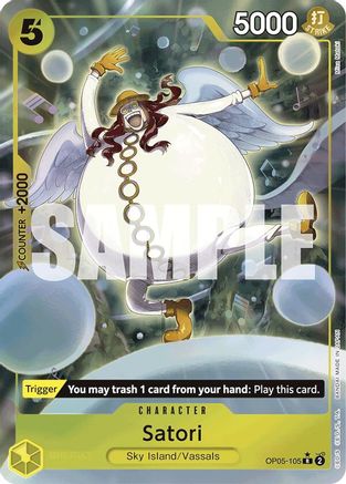 Satori (Full Art) (OP05-105) - Premium Booster -The Best-