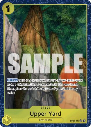 Upper Yard (Alternate Art) (OP05-117) - Premium Booster -The Best-