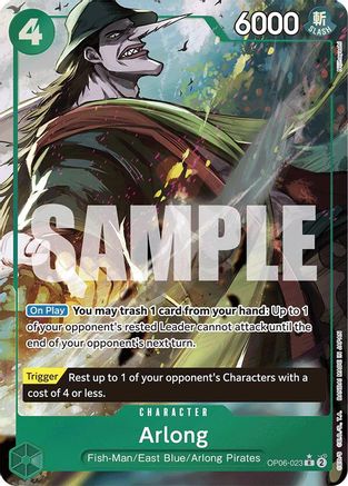 Arlong (Full Art) (OP06-023) - Premium Booster -The Best-