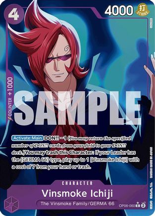 Vinsmoke Ichiji (OP06-060) (Full Art) (OP06-060) - Premium Booster -The Best-