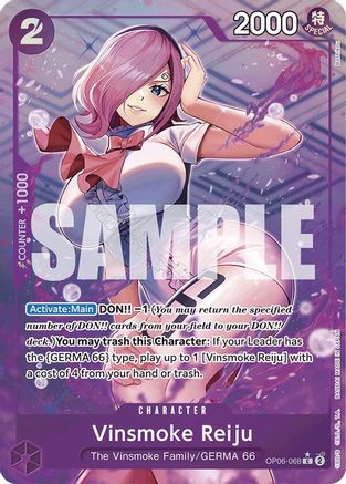 Vinsmoke Reiju (OP06-068) (Full Art) (OP06-068) - Premium Booster -The Best-