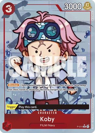 Koby (Full Art) (P-014) - Premium Booster -The Best-