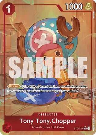 Tony Tony.Chopper (ST01-006) (Alternate Art) (ST01-006) - Premium Booster -The Best-