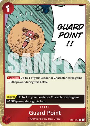 Guard Point (Jolly Roger Foil) (ST01-014) - Premium Booster -The Best-