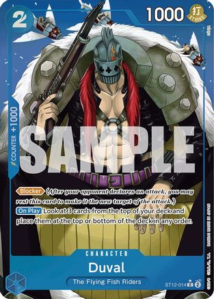 Duval (Full Art) (ST12-014) - Premium Booster -The Best-