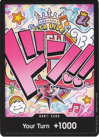 DON!! Card (Uta) - Premium Booster -The Best- (foil)
