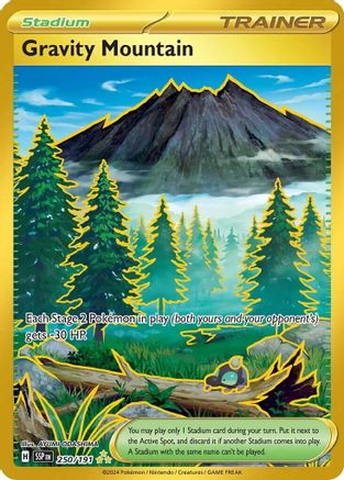 Gravity Mountain/191 - 250/191 250 - [SV08 Surging Sparks] Holofoil